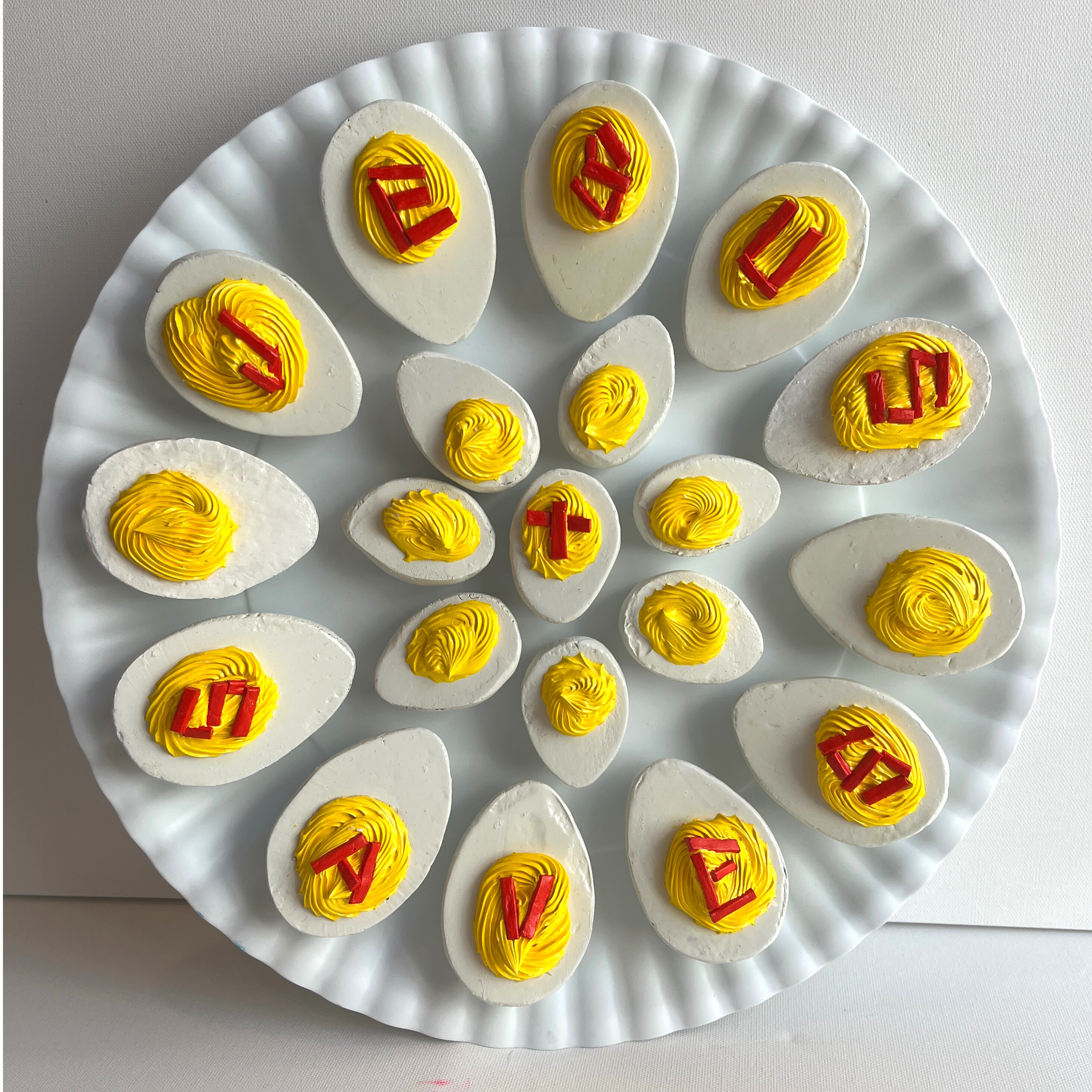 Jesus Saves Deviled Eggs Platter | Life Series