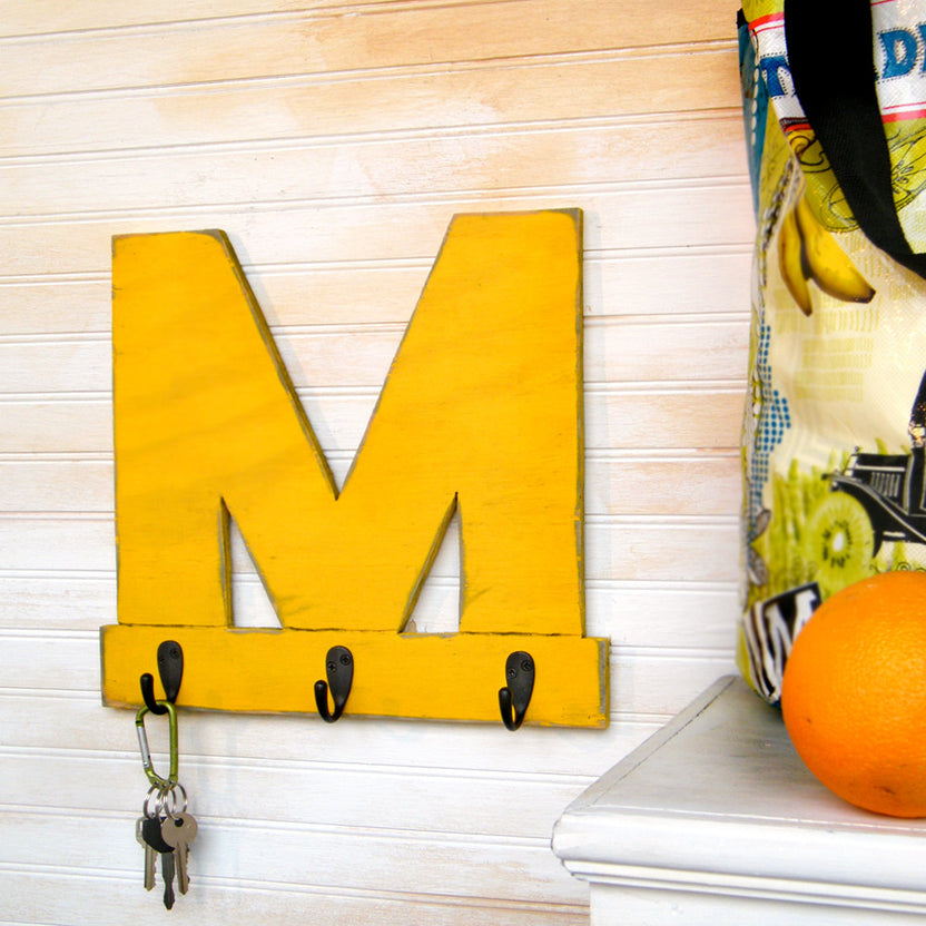 Letter Key Hook -- Haven America