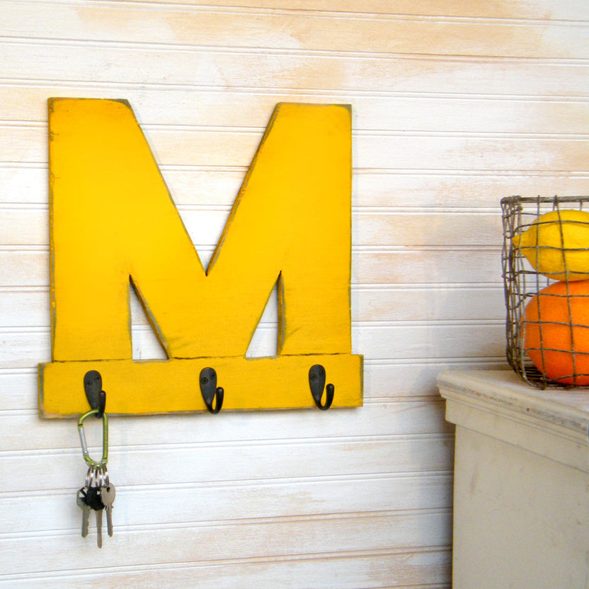 Letter Key Hook -- Haven America