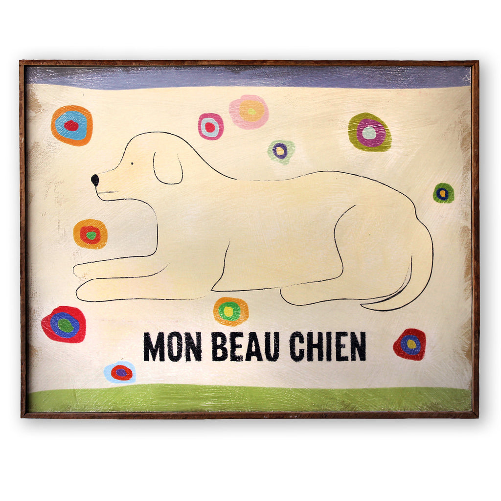 Mon Beau Chien SOUL Art Print - Haven America