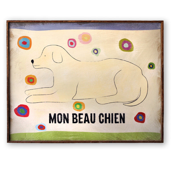 Mon Beau Chien SOUL Art Print - Haven America