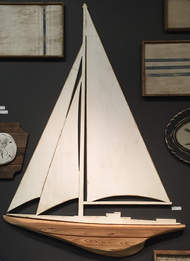 Large Wooden Sailboat - Haven America