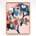 Painted Tree Wall Art Framed - Haven America