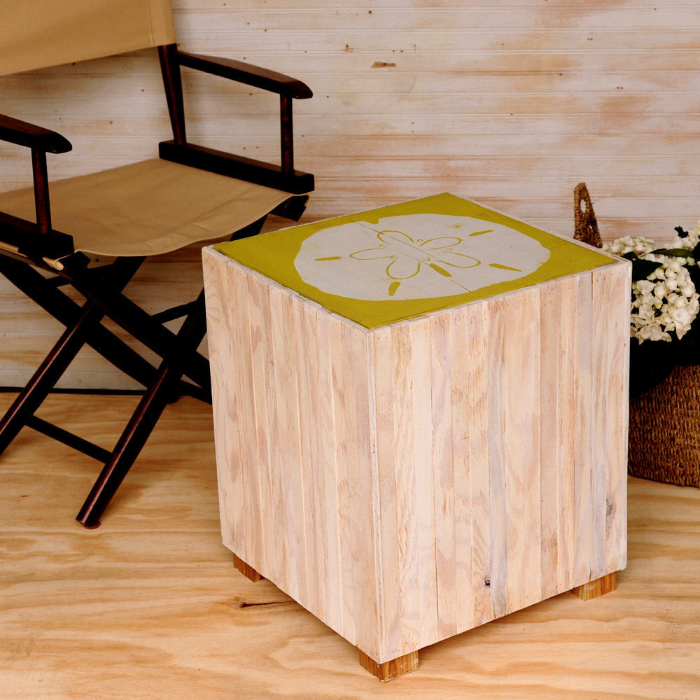 Sand Dollar Cube Beach Table - Haven America