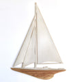 Large Sailboat Wall Art, 2 pc handmade of wood  - Haven America