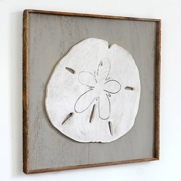Giant Sand Dollar Framed Wall Art - Haven America
