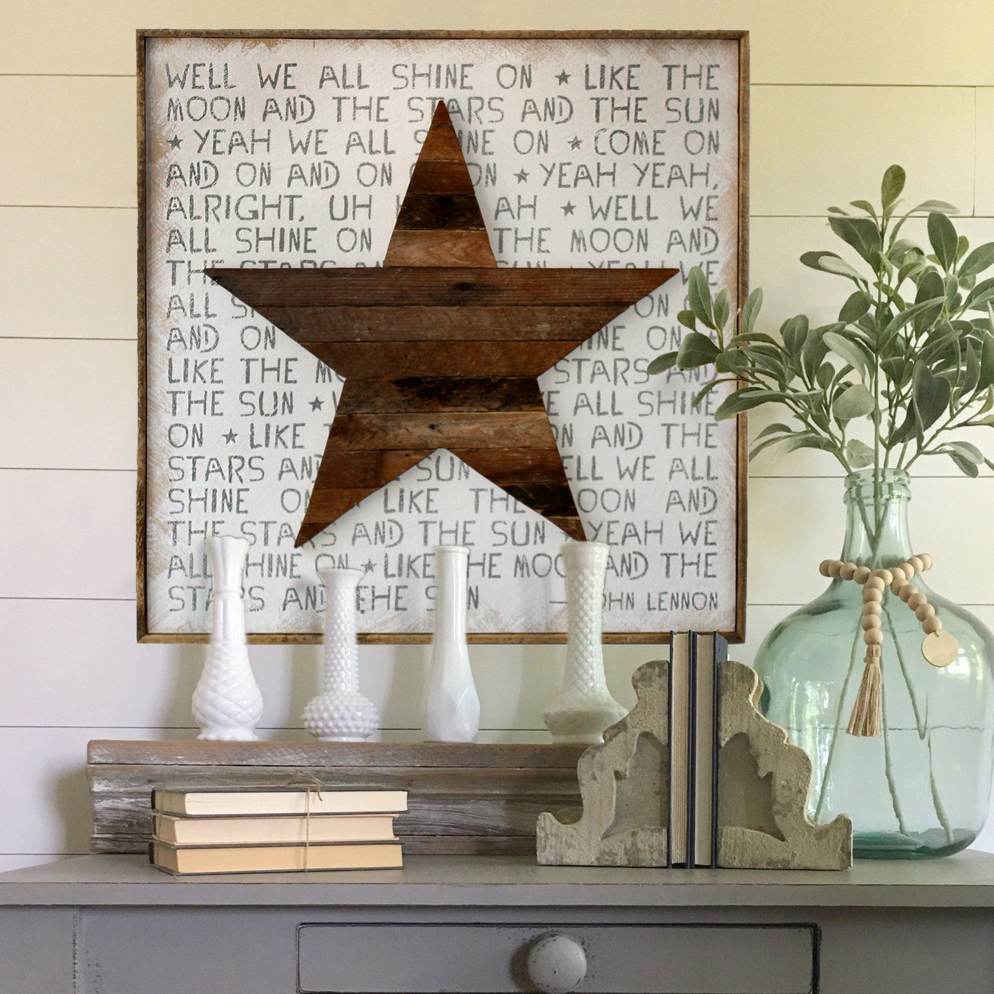 We All Shine On Art Print Framed - Haven America