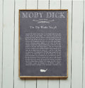 The Try Works No. 96 Moby Dick Book Plate Framed - Haven America