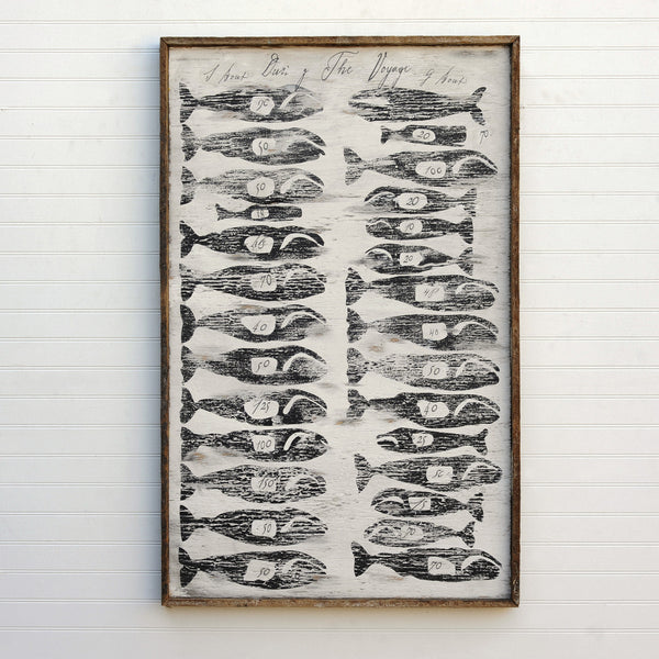 Whale Log Framed - Haven America