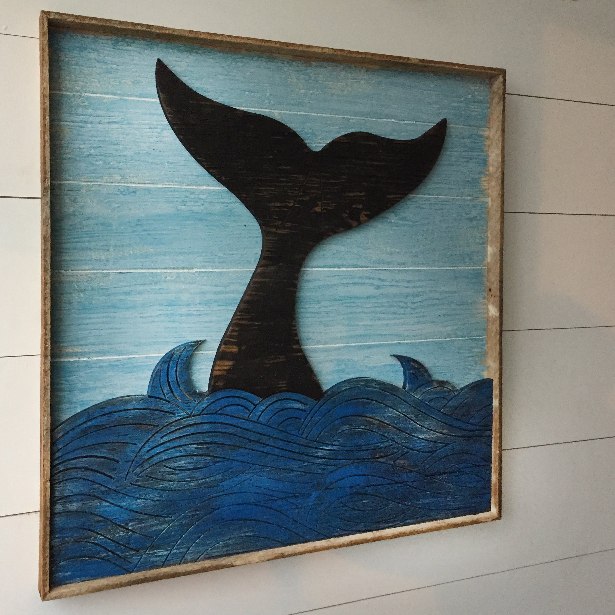 Whale Tail Framed - Haven America