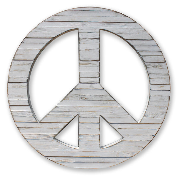 Pallet Peace Sign Solid Color Indoor or Outdoor Haven America