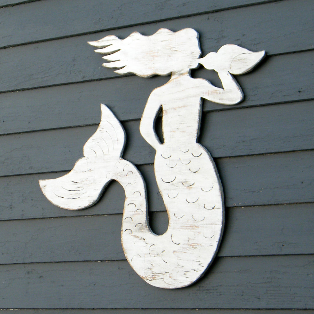Mermaid Sitting Wall Art - Haven America