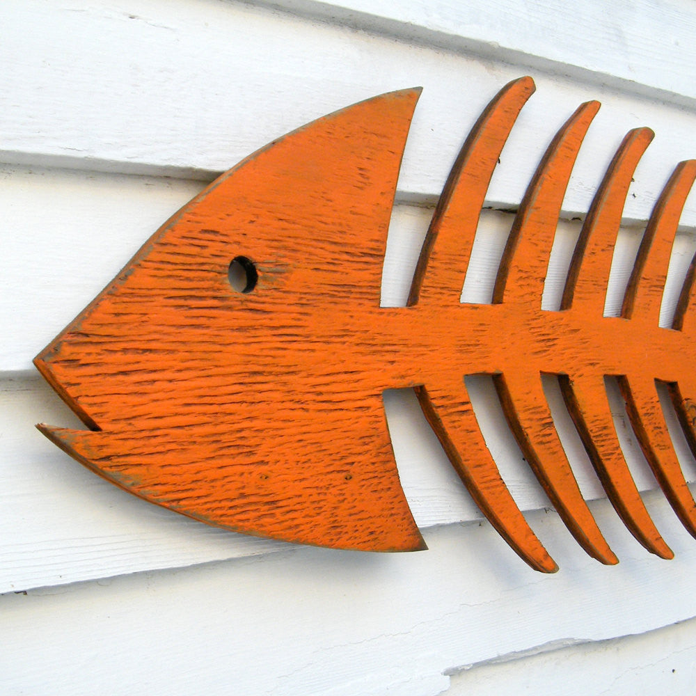 Fish Decor | Fish Skeleton Wall Decor - Haven America