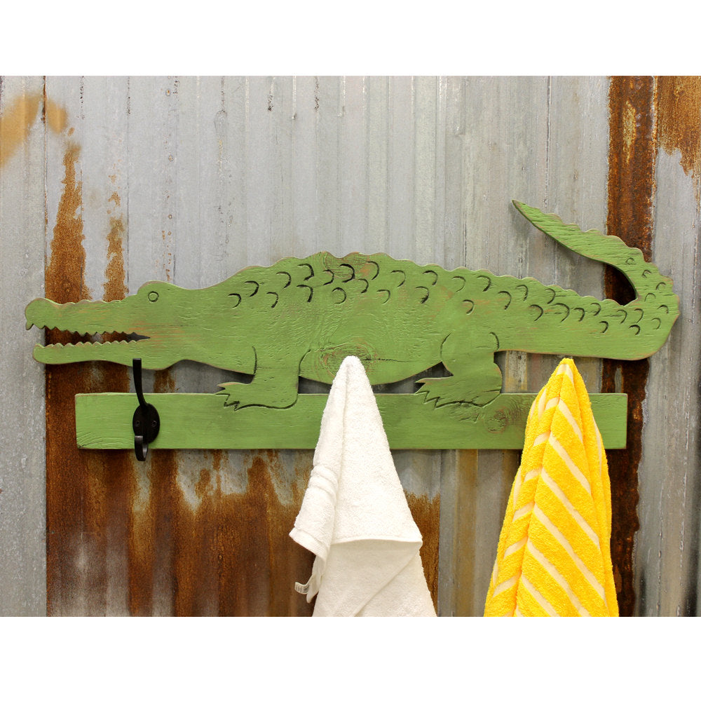 Alligator Towel Coat Hook