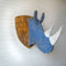 Wooden Rhinoceros Trophy Head - Haven America