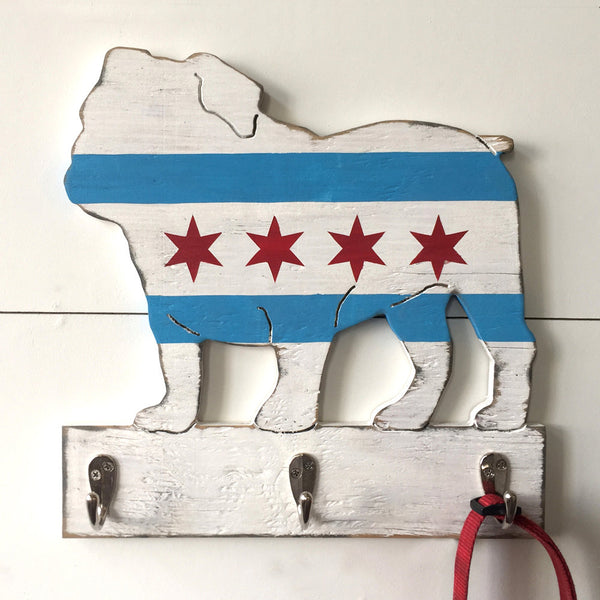 Chicago English Bulldog Leash Hook - Haven America