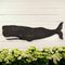 folk whale wooden wall art nautical decor for coastal home