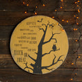 Owl Moon Halloween Wall Decor - Haven America