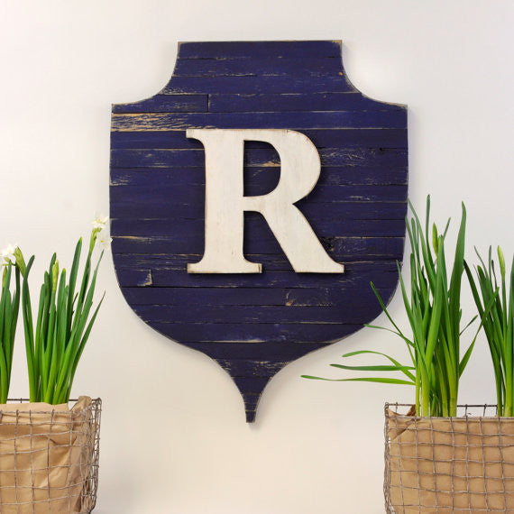 Letter Shield Family Crest - Haven America