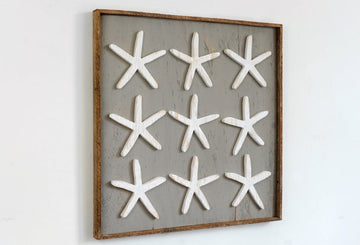 Finger Starfish Wall Art Framed - Haven America