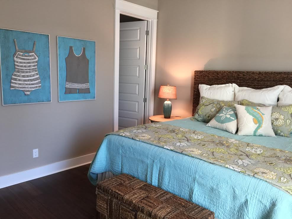 Beach Girl Bathing Suit Framed Wall Art - Haven America