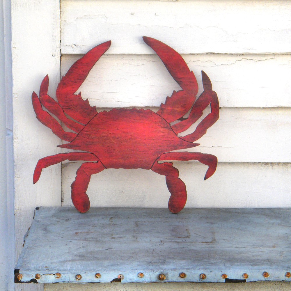 Crab Wooden Wall Decor Small - Haven America