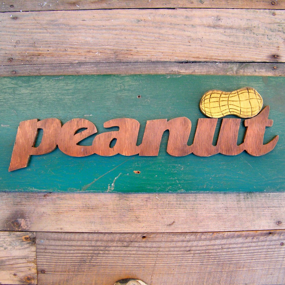 Peanut Southern Word Sign - Haven America