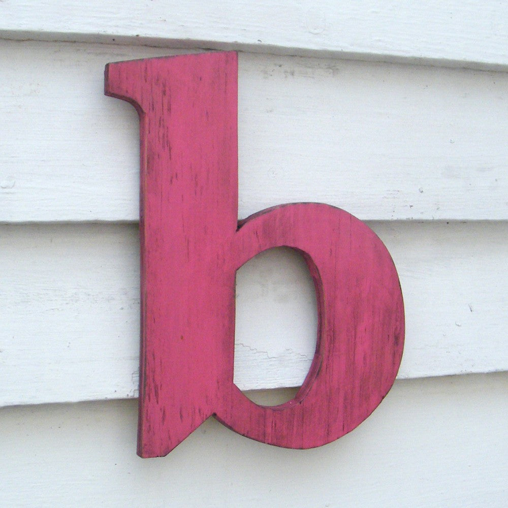 Lowercase Letter Wall Art - Haven America