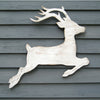 White Flying Reindeer Wall Decor - Haven America
