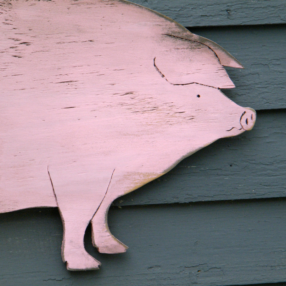 Country Pig Wall Decor - Haven America