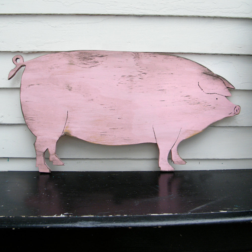 Country Pig Wall Decor - Haven America