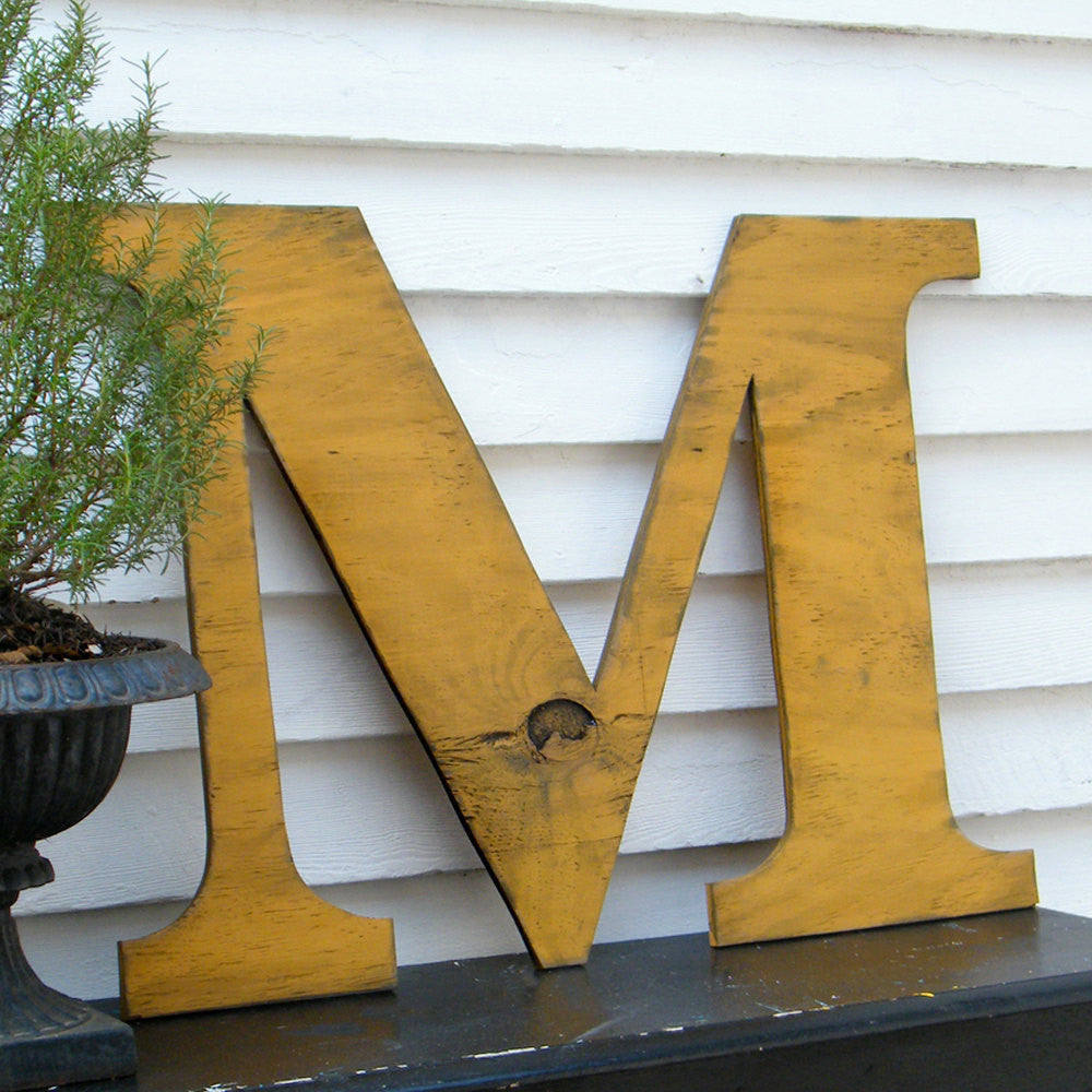 Letter M 24" - Haven America