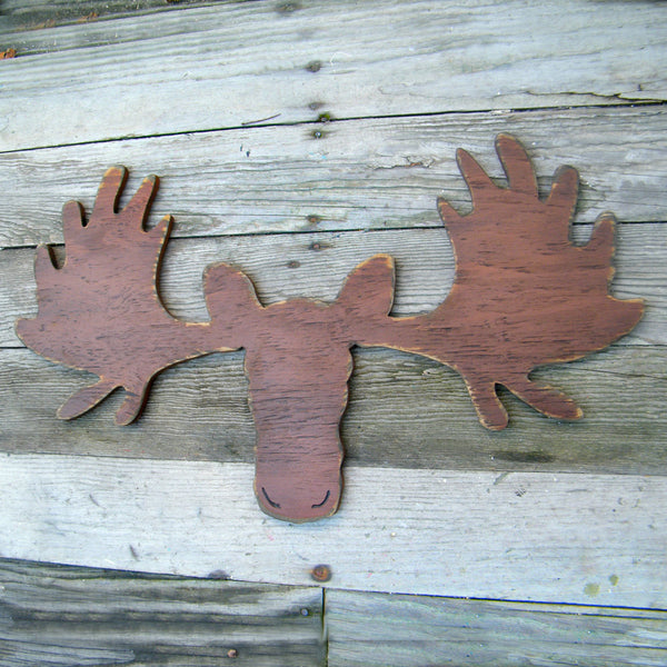 Rustic Moose Wall Art - Haven America