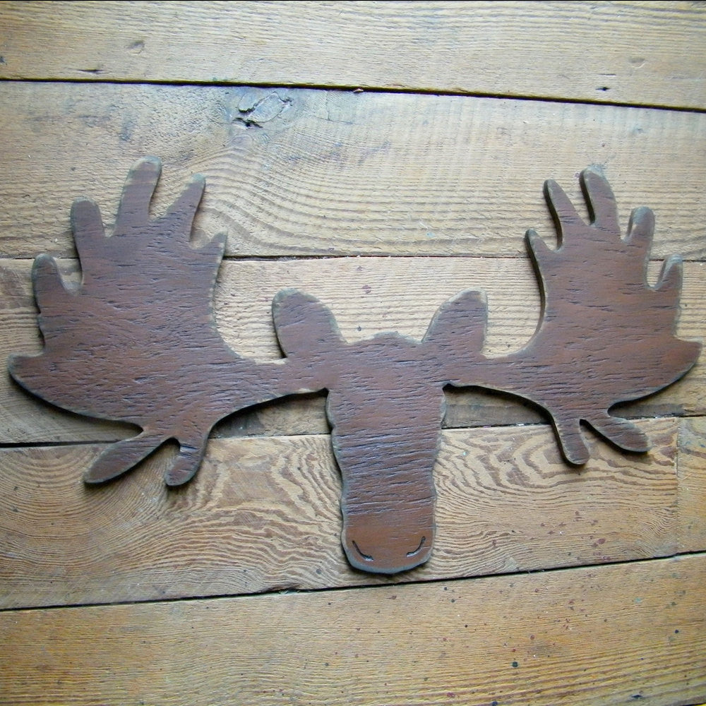 Rustic Moose Wall Art - Haven America