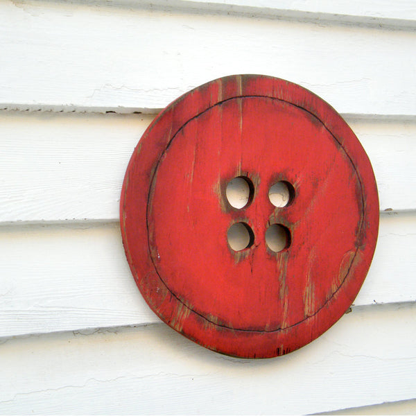 Wooden Button Supersized - Haven America