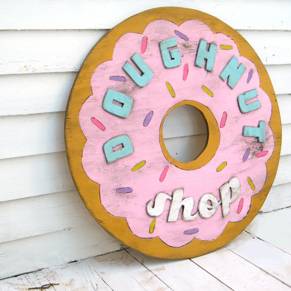 Retro Doughnut Shop Sign - Haven America
