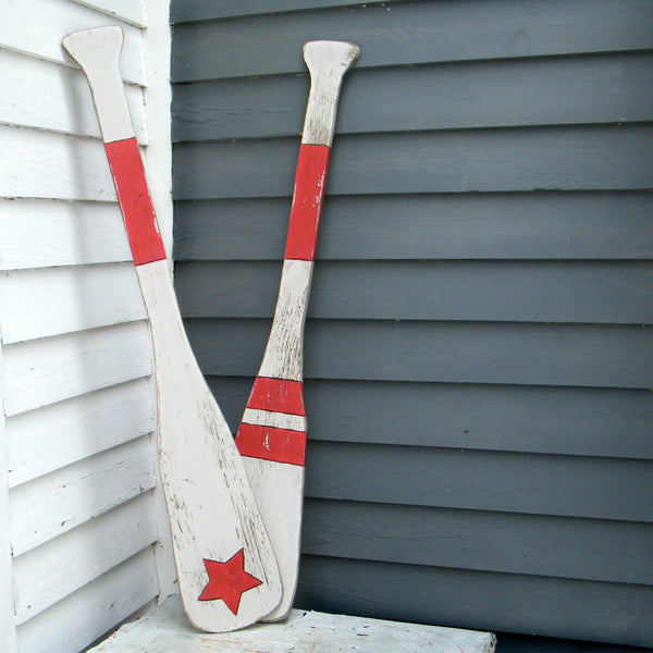 Oar Star Stripes Wooden - Haven America