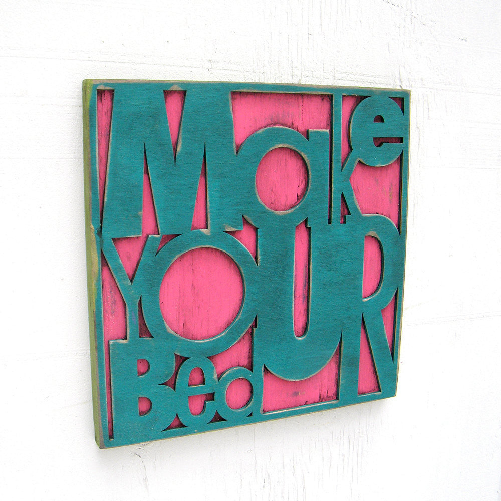 Make Your Bed Wall Plaque - Haven America
