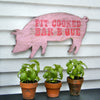 Pit Cooked BBQ Pig Wall Art - Haven America