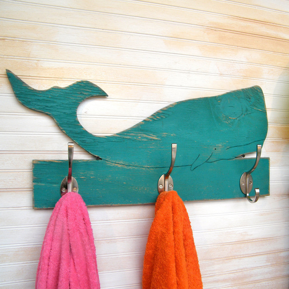 Whale Towel Hook - Haven America