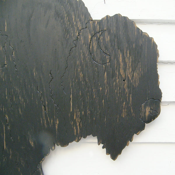 Buffalo Bison Wooden Wall Art - Haven America