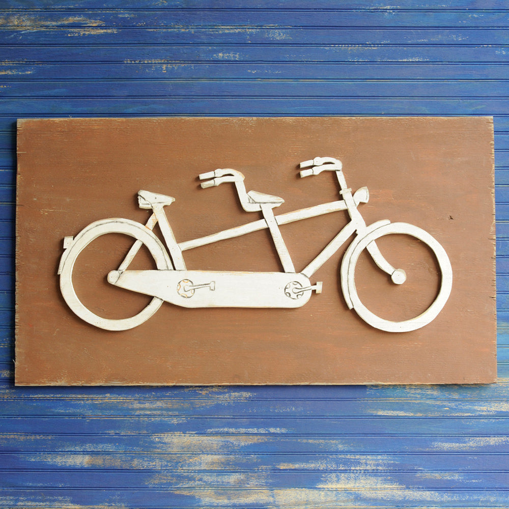 Tandem Bicycle Wall Art - Haven America