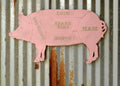 Butcher Shop Pig Wall Art - Haven America