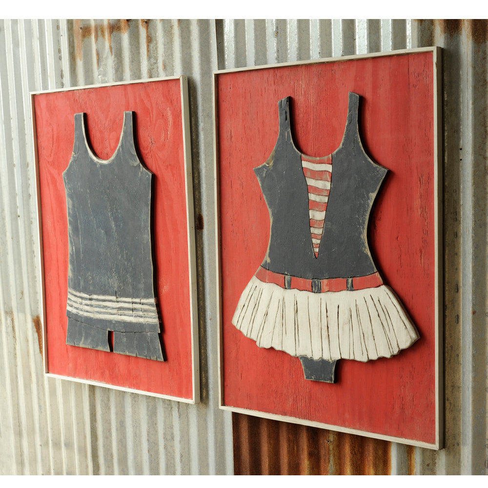 Sailor Bathing Suit Set Framed - Haven America