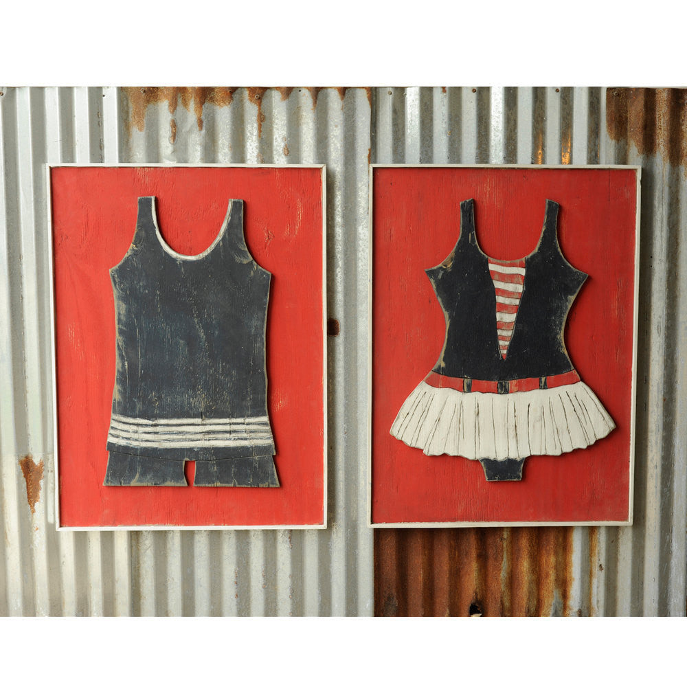 Framed vintage swimsuits sales