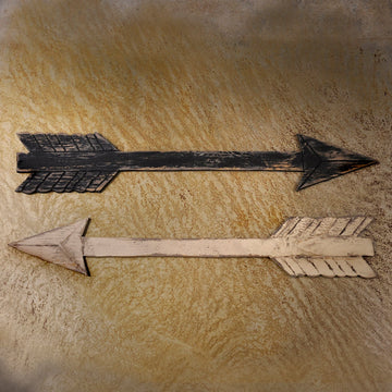 Rustic Farmhouse Arrows 2pc Set Wall Decor - Haven America