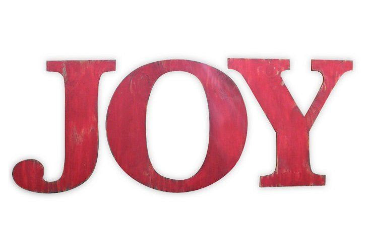 Joy Letter 3 pc Set 24" - Haven America