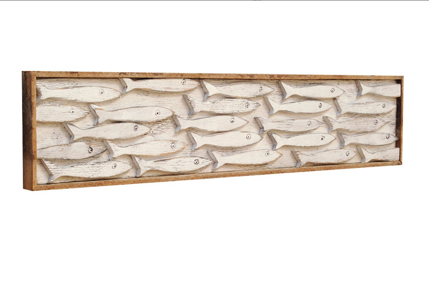 Minnow School Fish Art Framed - Haven America