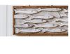 Minnow School Fish Art Framed - Haven America