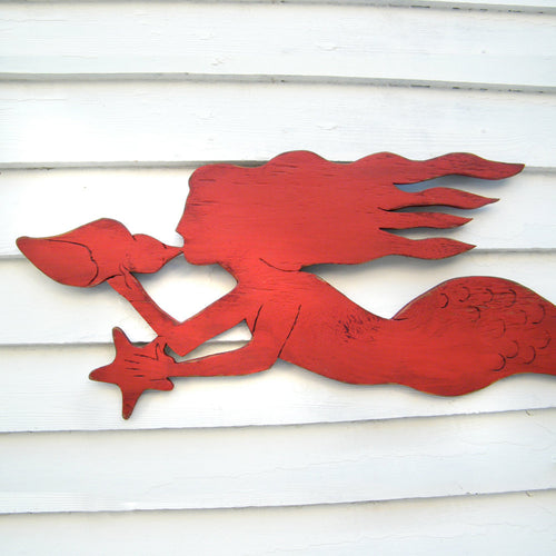 Swimming Mermaid Wall Art - Haven America